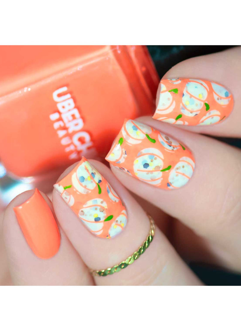 UberChic Beauty - Electric Pumpkin Stamping Polish