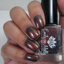 Emily De Molly - Copper Inferno Nail Polish (Flash Reflective)