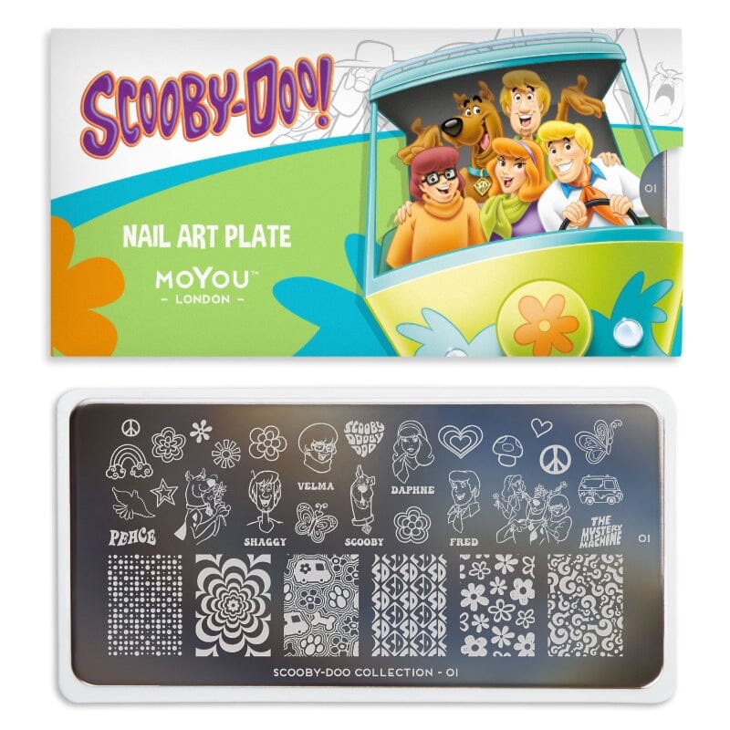 MoYou-London - Scooby-Doo! 01 Stamping Plate
