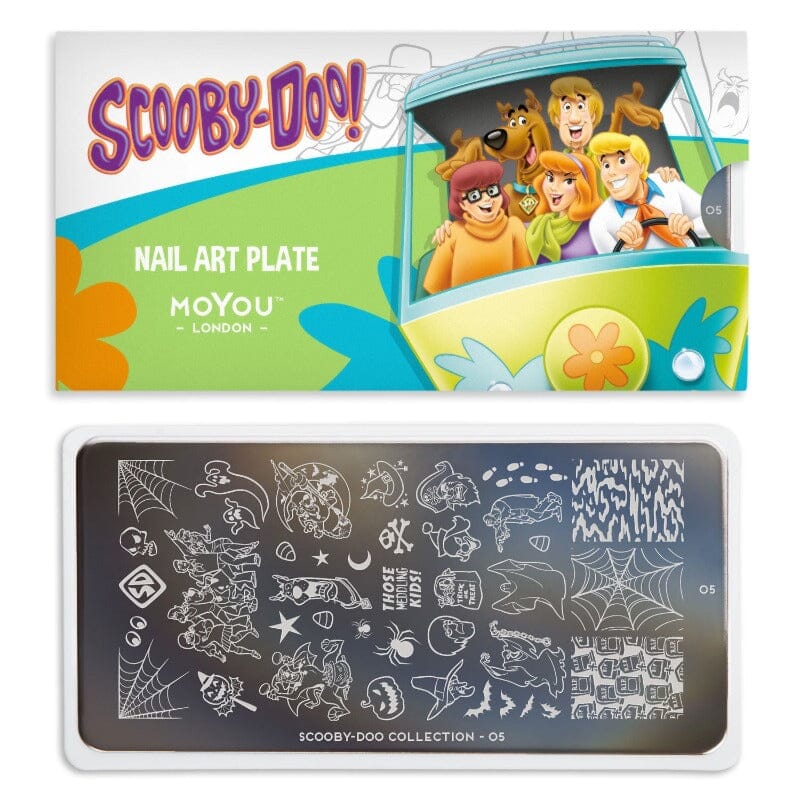 MoYou-London - Scooby-Doo! 05 Stamping Plate
