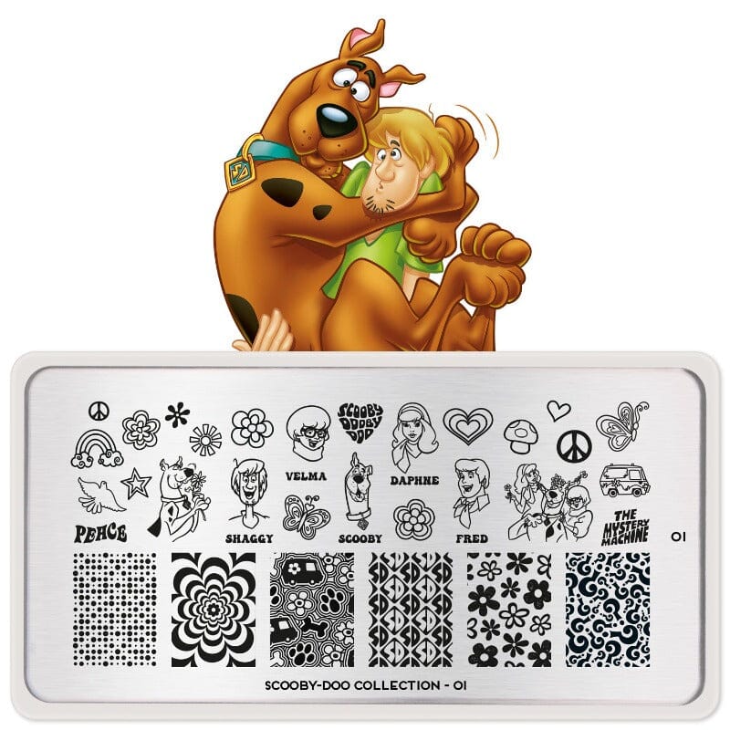 MoYou-London - Scooby-Doo! 01 Stamping Plate
