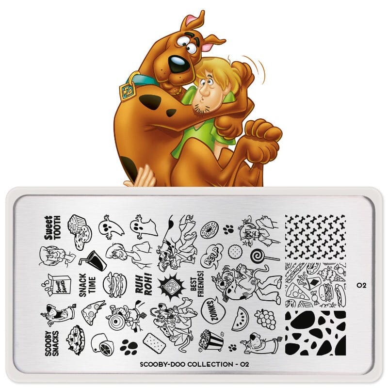 MoYou-London - Scooby-Doo! 02 Stamping Plate