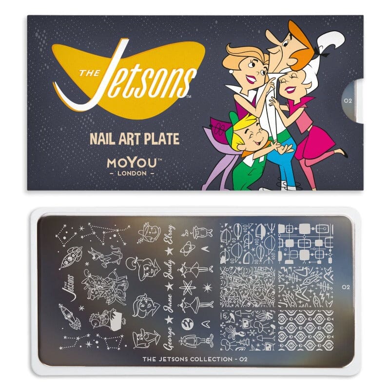 MoYou-London - Jetsons 02 Stamping Plate