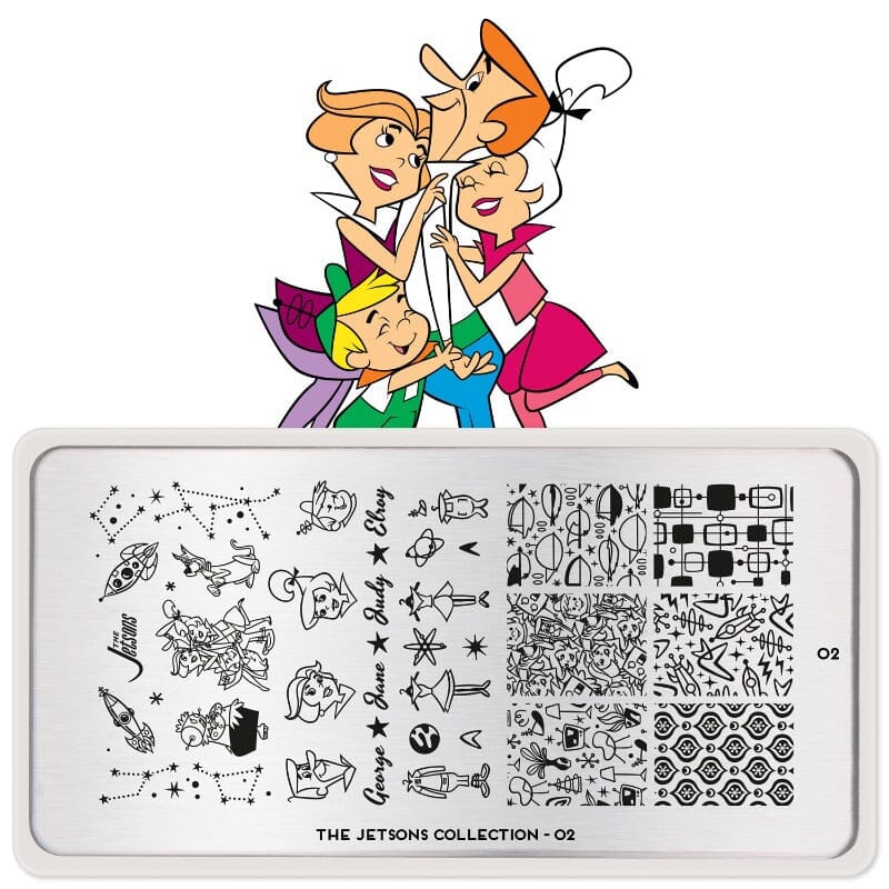 MoYou-London - Jetsons 02 Stamping Plate
