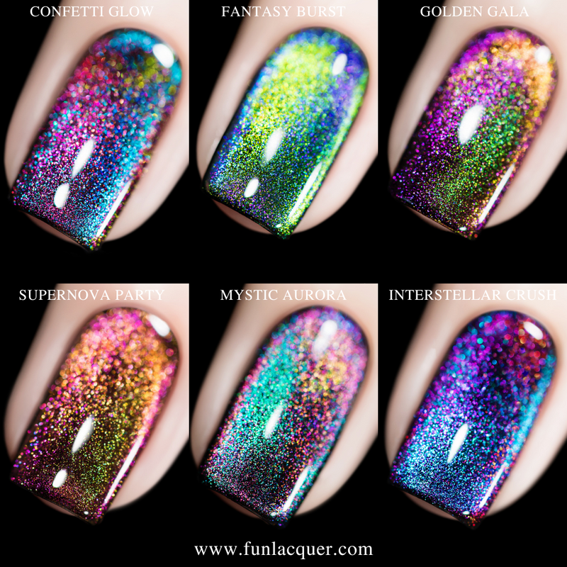 [Preorder, Ships Early Nov] F.U.N Lacquer - The 12th Anniversary Collection (6 Nail Polishes) (Magnetic)