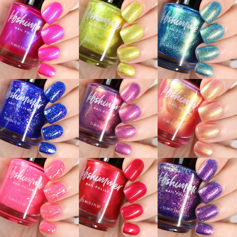 KBShimmer - The Summer Vibes Collection (9 Nail Polishes)