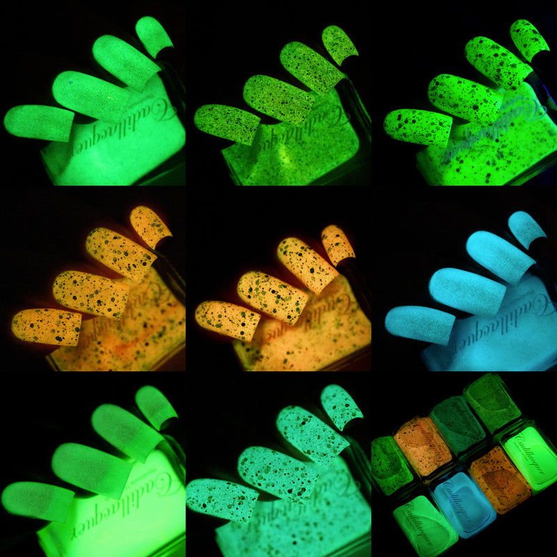 [Preorder, Ships Early Oct] Cadillacquer - Eerie Glow Collection (8 Nail Polishes) (Glow in the Dark)