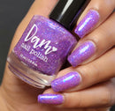 Dam Nail Polish - No Shady Business Nail Polish (Flash Reflective)