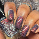 Emily De Molly - Copper Inferno Nail Polish (Flash Reflective)