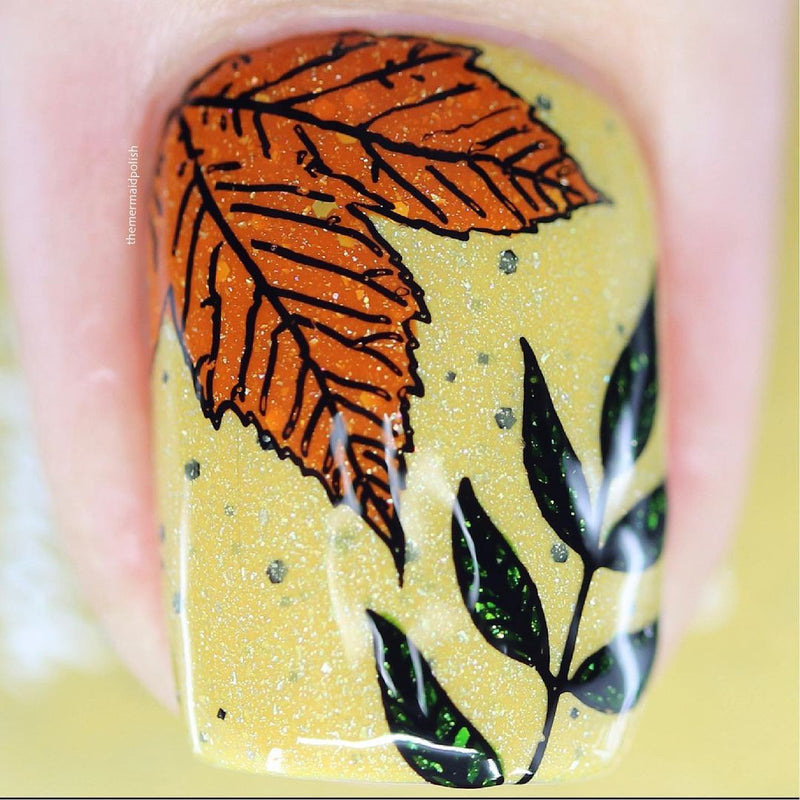 UberChic Beauty - Lovely Leaves 06 Stamping Plate