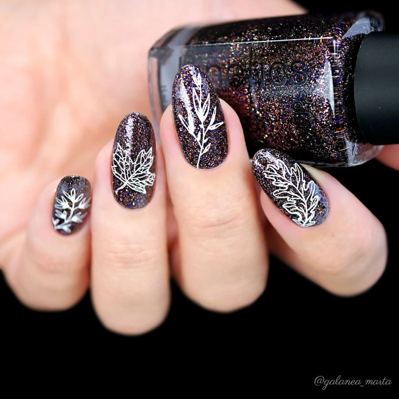 UberChic Beauty - Lovely Leaves 06 Stamping Plate