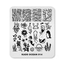 Kads - Ocean 014 Stamping Plate