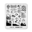 Kads - Ocean 017 Stamping Plate