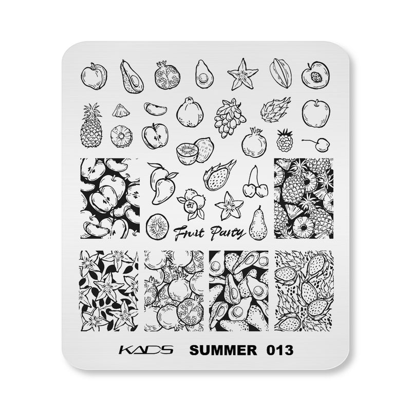 Kads - Summer 013 Stamping Plate