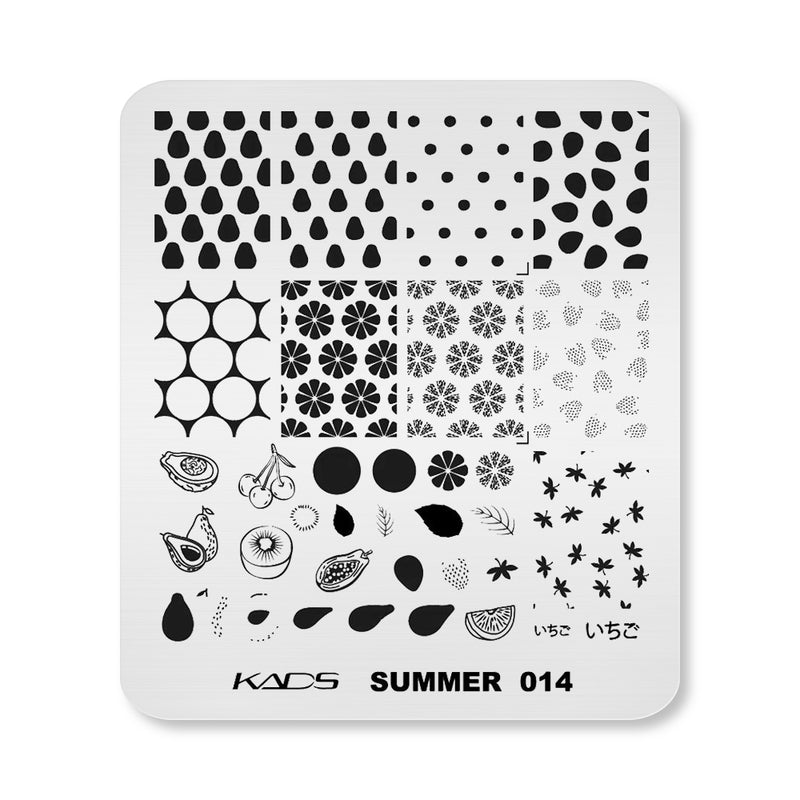 Kads - Summer 014 Stamping Plate