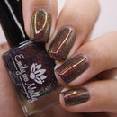 Emily De Molly - Copper Inferno Nail Polish (Flash Reflective)