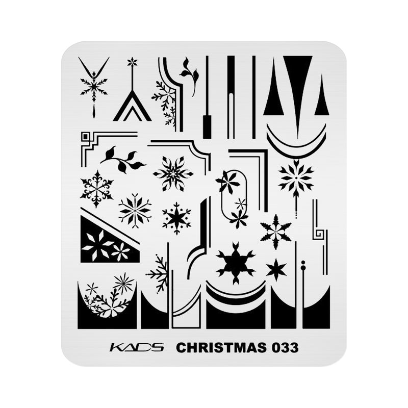 Kads - Christmas 033 Stamping Plate