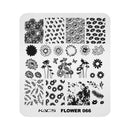 Kads - Flower 066 Stamping Plate