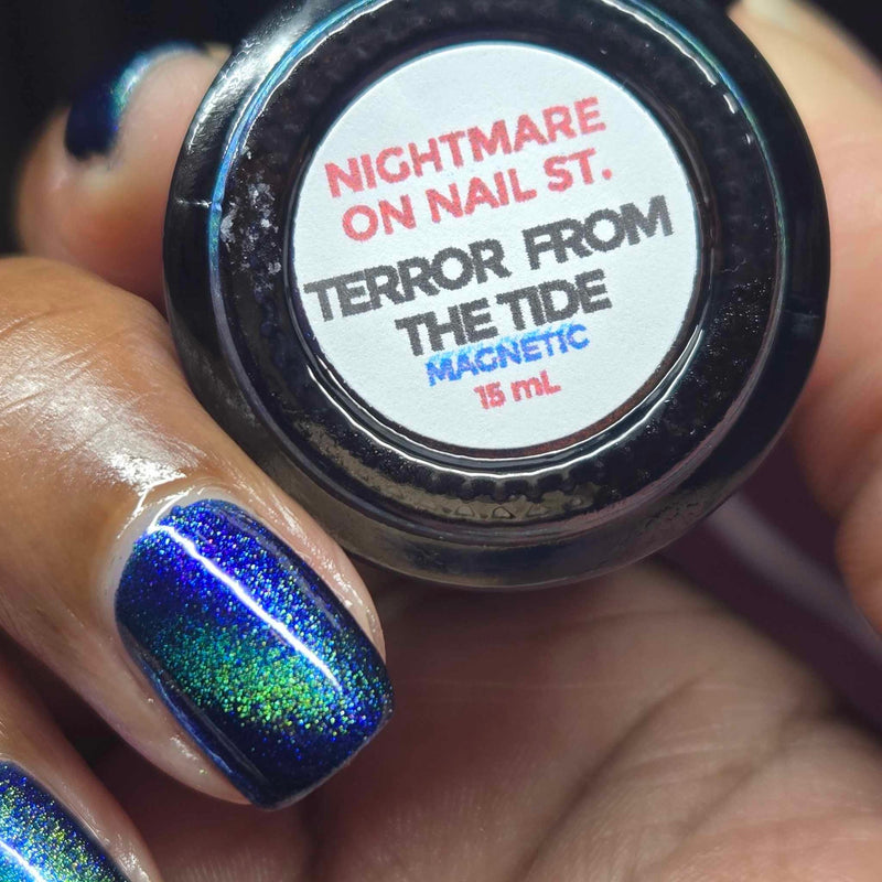 Colores de Carol - Terror from the Tide Nail Polish (Magnetic)