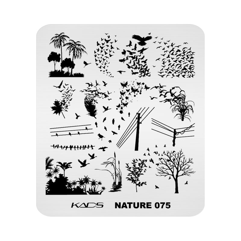 Kads - Nature 075 Stamping Plate