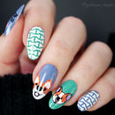 UberChic Beauty - UC Mini - Corgi Love Stamping Plate