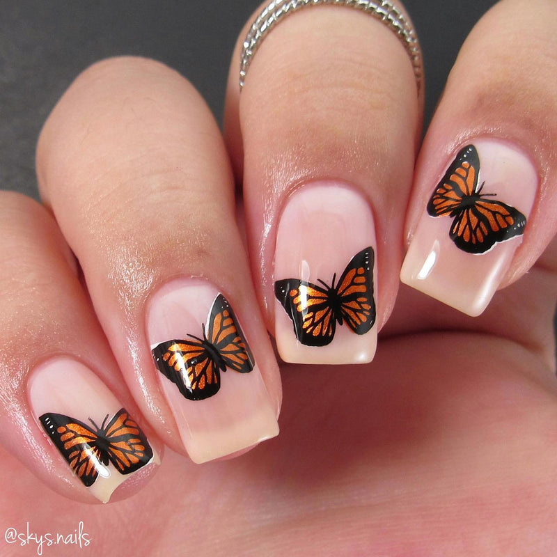 UberChic Beauty - Butterflies Stamping Plate
