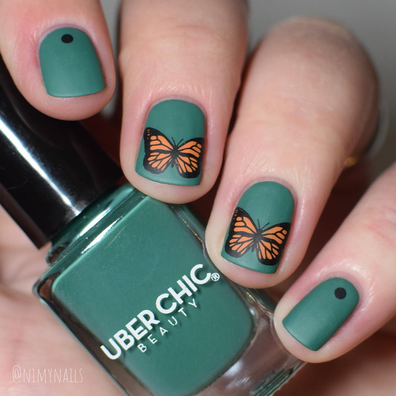 UberChic Beauty - Butterflies Stamping Plate