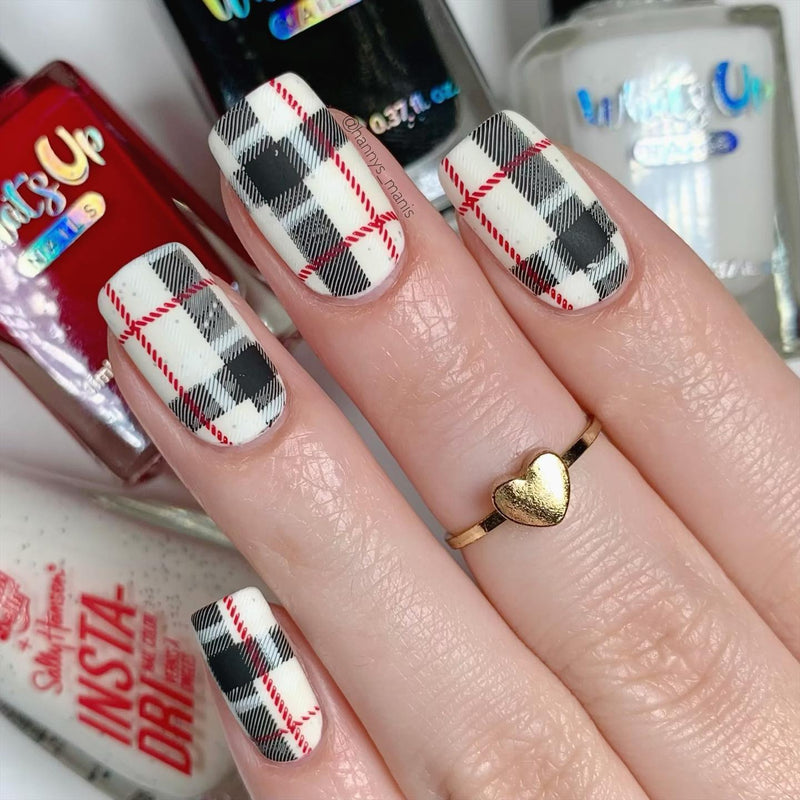 UberChic Beauty - Pretty in Plaid 04 Stamping Plate