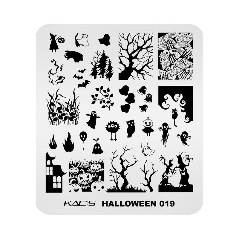 Kads - Halloween 019 Stamping Plate