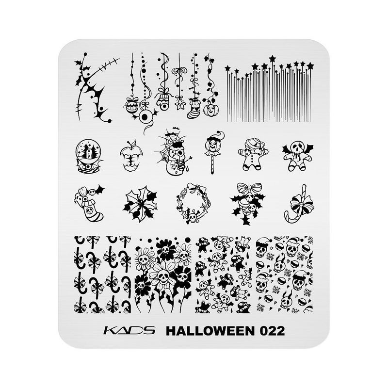 Kads - Halloween 022 Stamping Plate