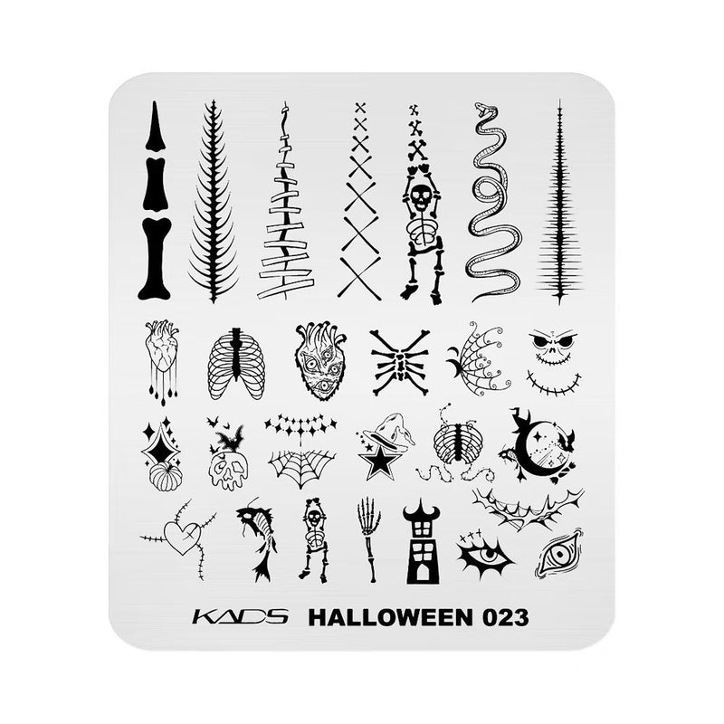 Kads - Halloween 023 Stamping Plate