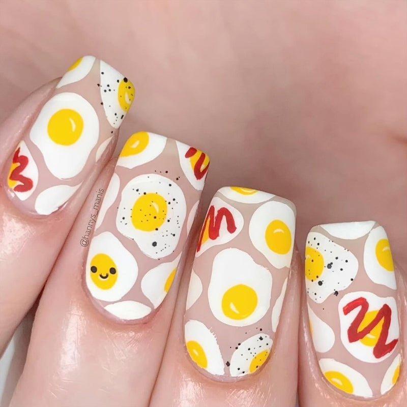 UberChic Beauty - Tasty Series: Breakfast Stamping Plate