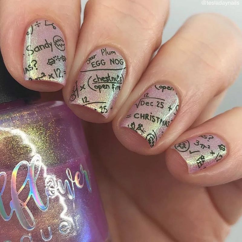 Hit The Bottle - Bah Humbug 04 Stamping Plate