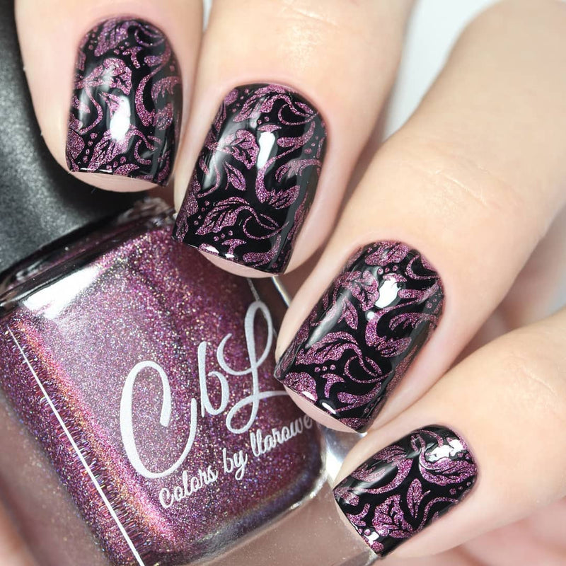 UberChic Beauty - Lovely Leaves 02 Stamping Plate