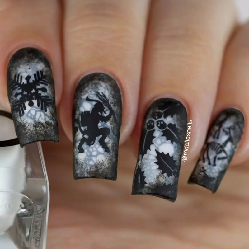 Hit The Bottle - Bah Humbug 03 Stamping Plate