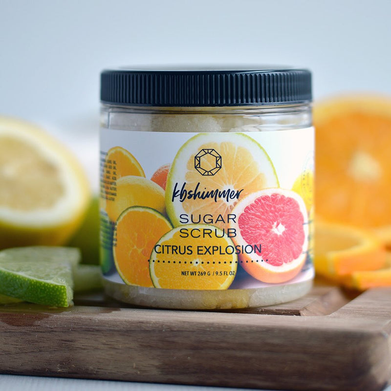 KBShimmer - Citrus Explosion Sugar Scrub