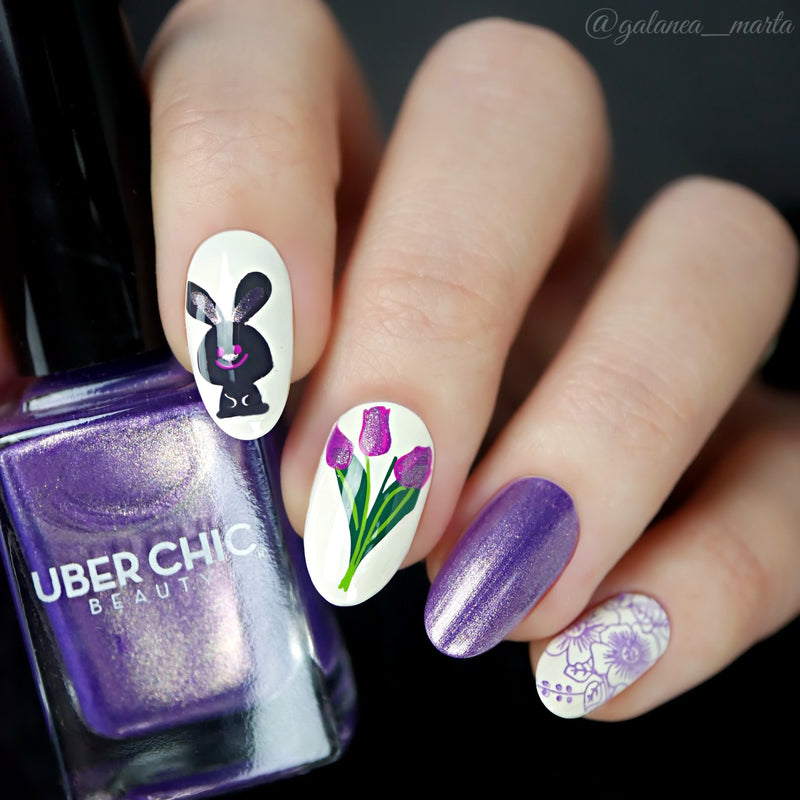 UberChic Beauty - Bee-You-tiful Spring Stamping Plate