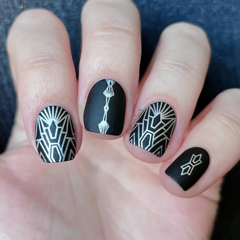 UberChic Beauty - Art Deco Elements Stamping Plate