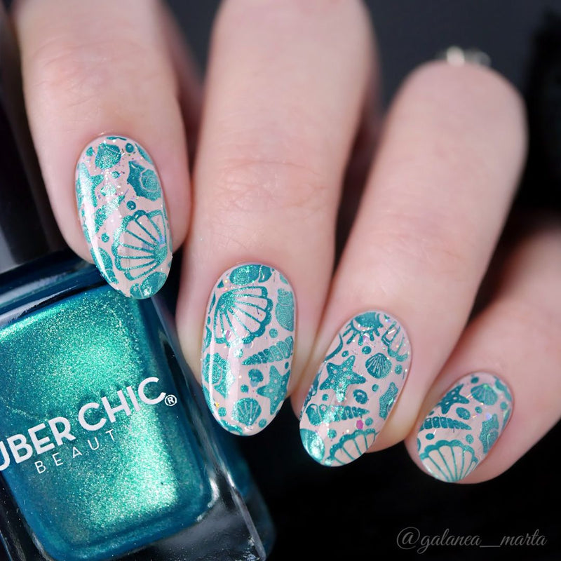 UberChic Beauty - Beach Please Stamping Plate