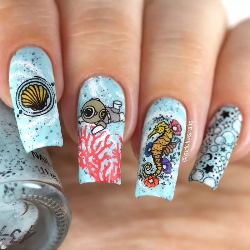 Hit The Bottle - Mystic Ocean Stamping Plate