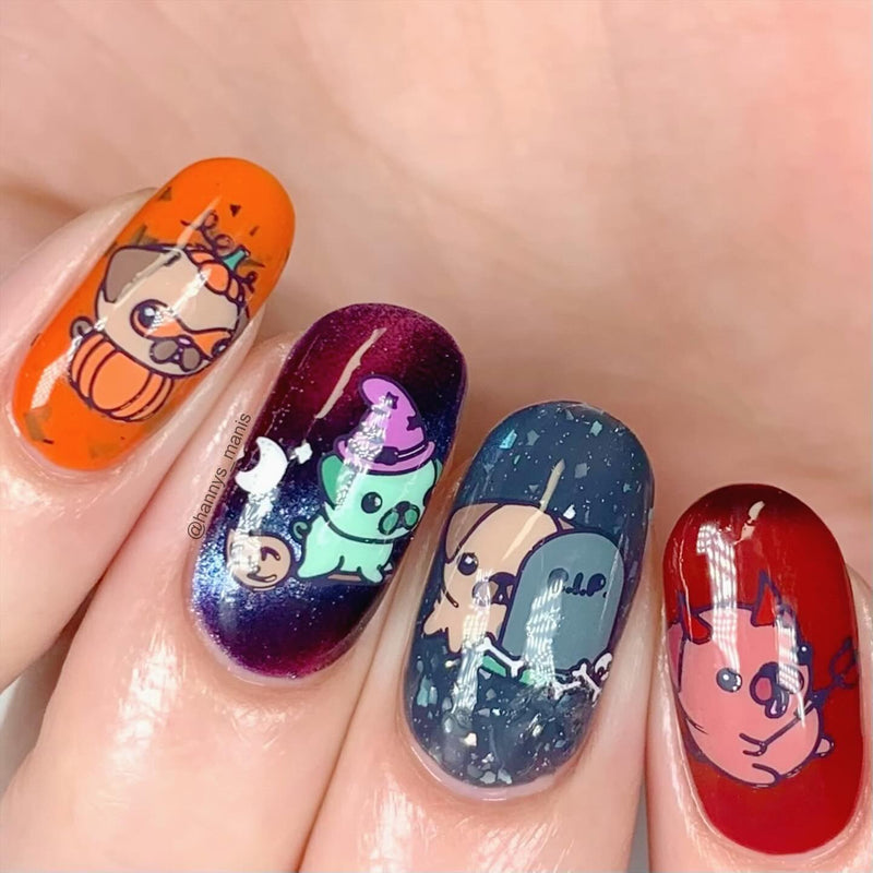 UberChic Beauty - Creepy Cute Kawaii Stamping Plate