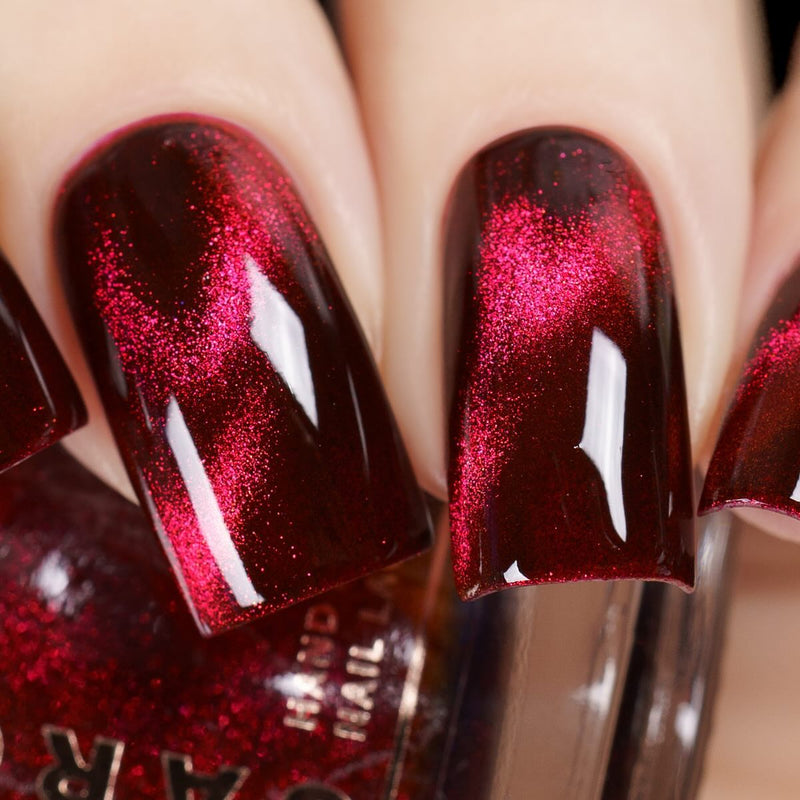 Colores de Carol - Crimson Affair Nail Polish (Magnetic)