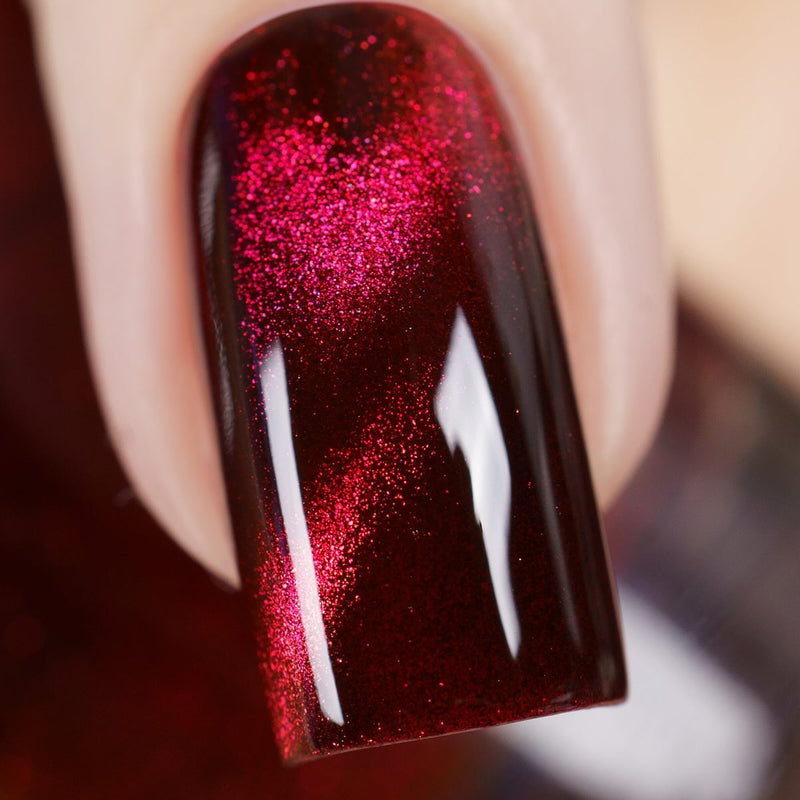 Colores de Carol - Crimson Affair Nail Polish (Magnetic)