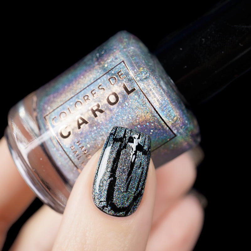 Colores de Carol - Silken Secrets Nail Polish (Crackle Topper)