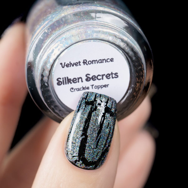 Colores de Carol - Silken Secrets Nail Polish (Crackle Topper)