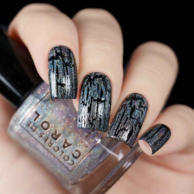 Colores de Carol - Silken Secrets Nail Polish (Crackle Topper)