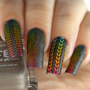 Moyra - 99 Fabric Texture 2 Stamping Plate