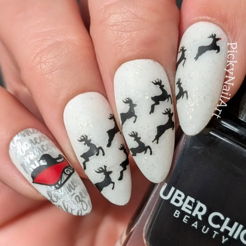 UberChic Beauty - Ho Ho Ho Stamping Plate