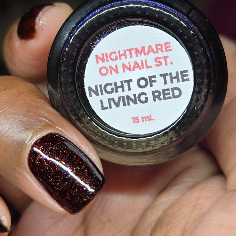 Colores de Carol - Night Of The Living Red Nail Polish