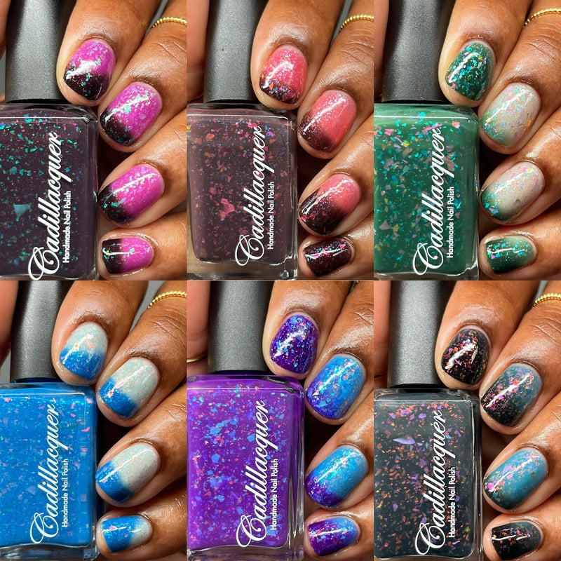 [Preorder, Ships Early May] Cadillacquer - Winter 2025 Collection (6 Nail Polishes) (Thermal)